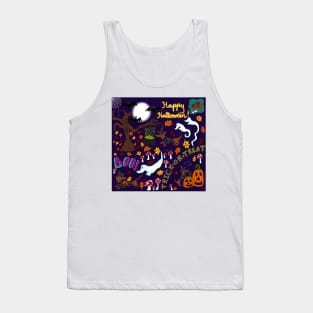 Diva Dachshund’s Halloween Tank Top